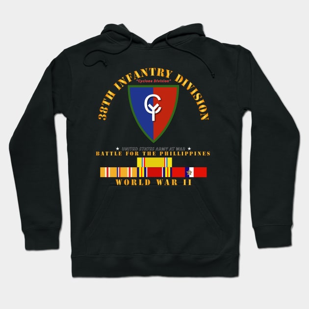 38th Infantry Division - WWII w PAC SVC Hoodie by twix123844